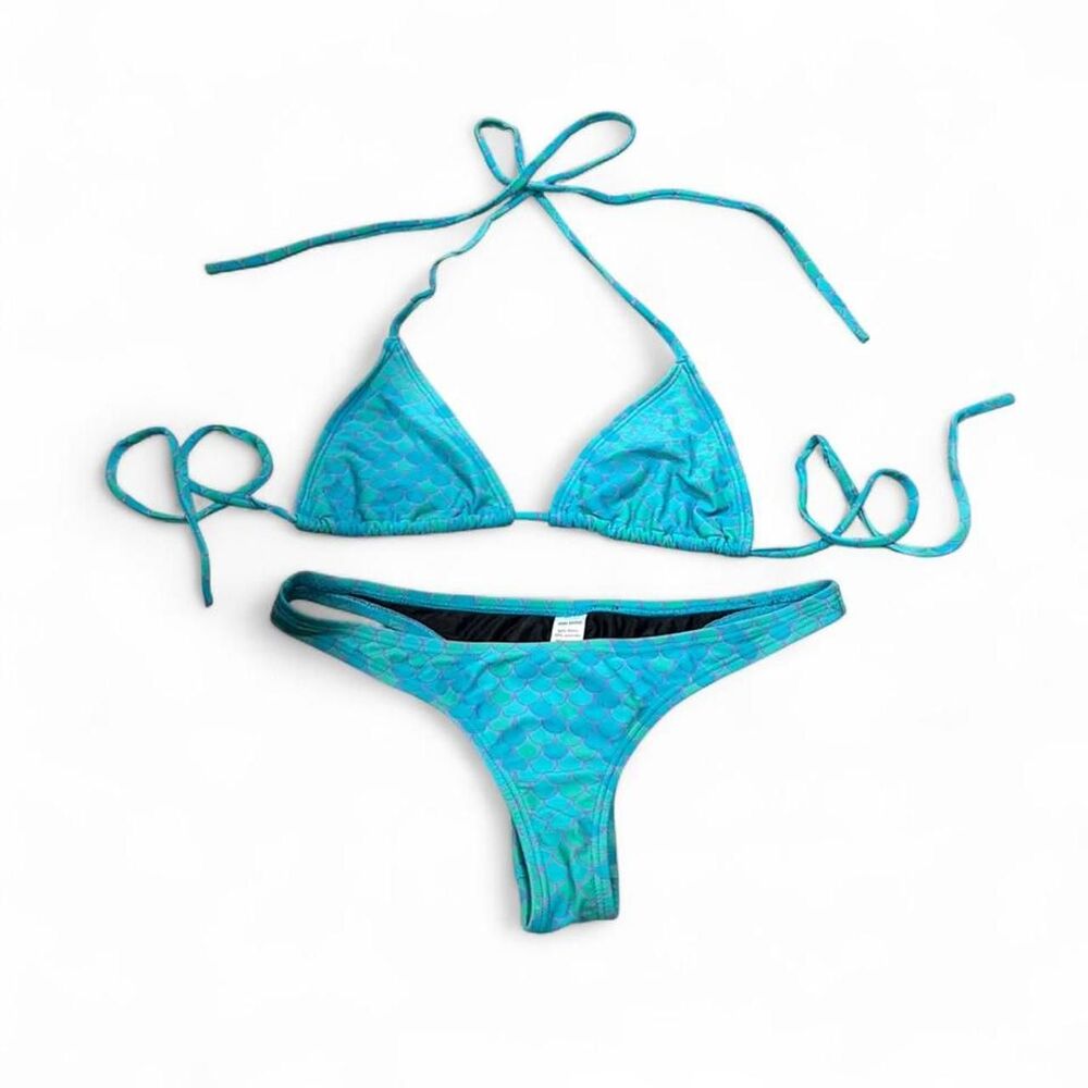 AMA Bikini Blue mermaid bikini set